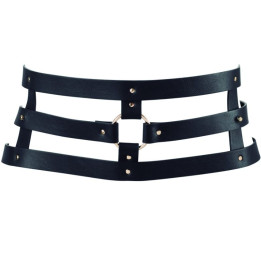 Bijoux - Indiscrets Ceinture Labyrinthe Avec Bracelet Noir