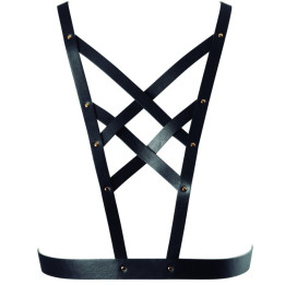 Bijoux - Indiscrets Maze Arnês Cruzado Com Decote - Preto
