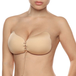 Bye-Bra - Lace-it Valorizzazione Push-up Beige Coppa d