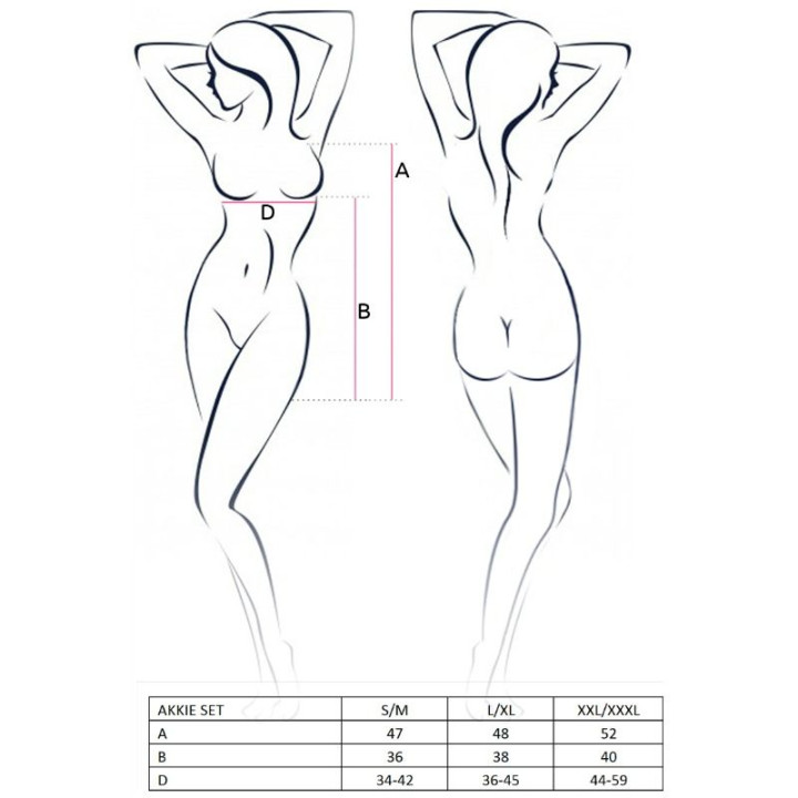 Passion - Woman Akkie Set Krankenschwesterkostüm s/m