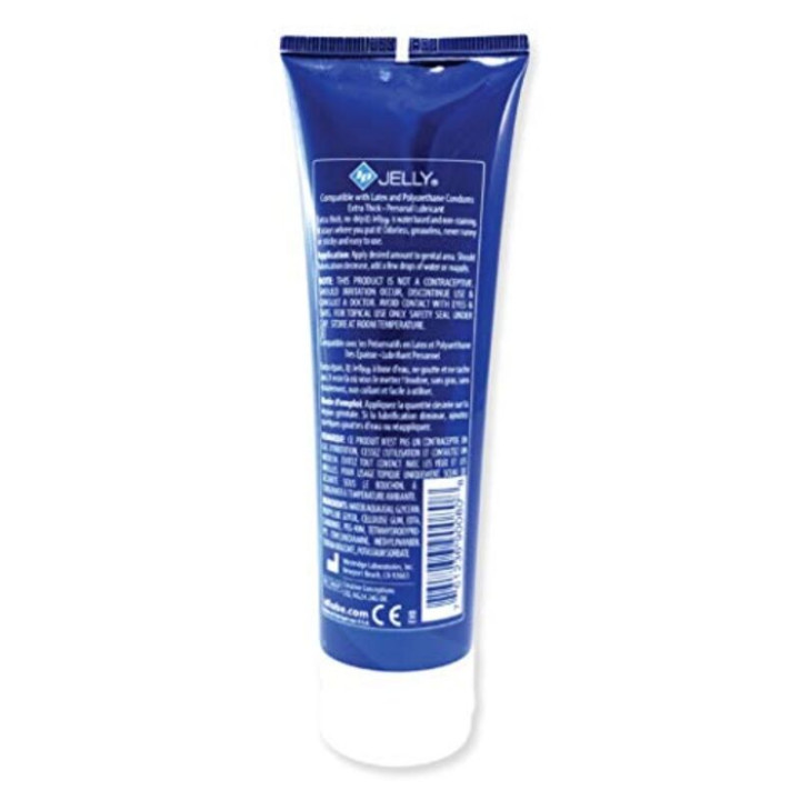 Id Jelly - Lubrificante à Base de Água Tubo de Viagem Extra Grosso 120 ml