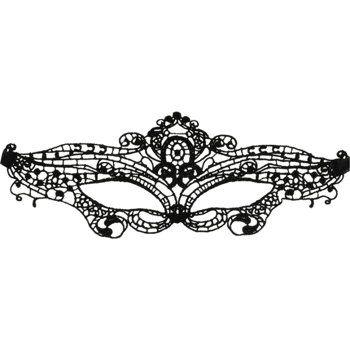 Coquette Chic Desire - Mscara de Renda Preta Fina