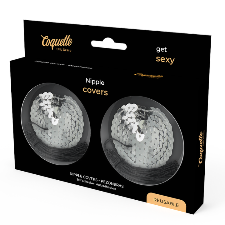 Coquette Chic Desire - Copri Capezzolo Argento
