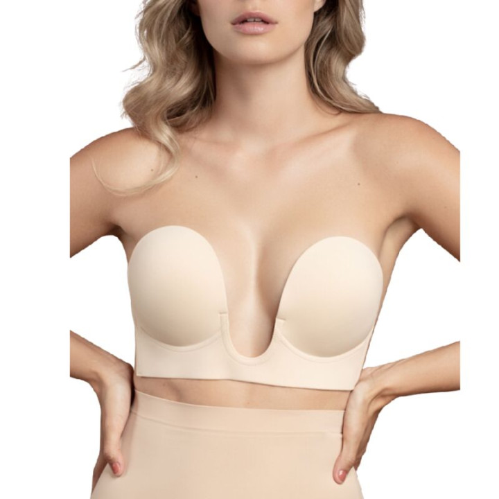 Bye-Bra - bh Ohne Griffe en u Beige Cup c