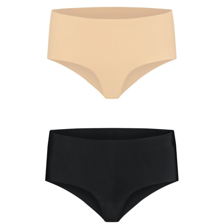 Bye-Bra - Pack 2 Uds Mutandine Senza Cuciture Misurare m