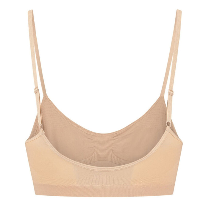 Bye-Bra - Medium Control Bra Seamless Beige Size s
