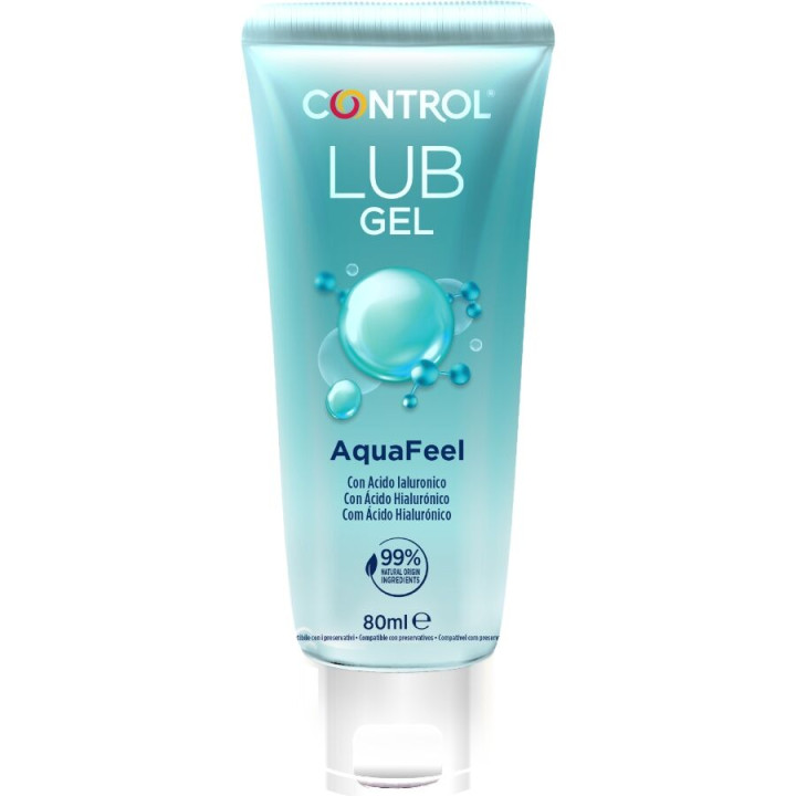 Control - Aquafeel Gleitmittel Mit Hyaluronsäure 80 ml
