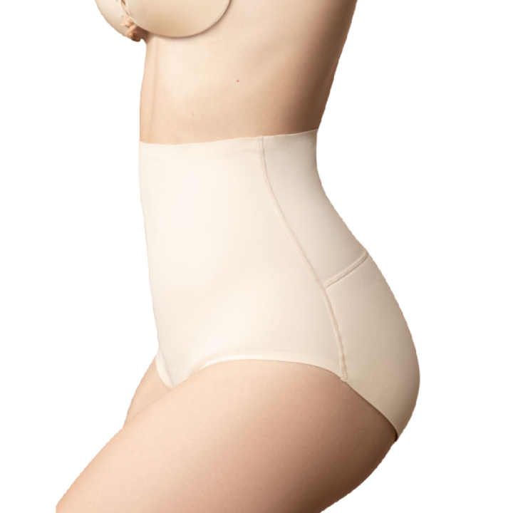 Bye-Bra - Mutandina Alta Con Imbottitura Per il Busto Misurare s
