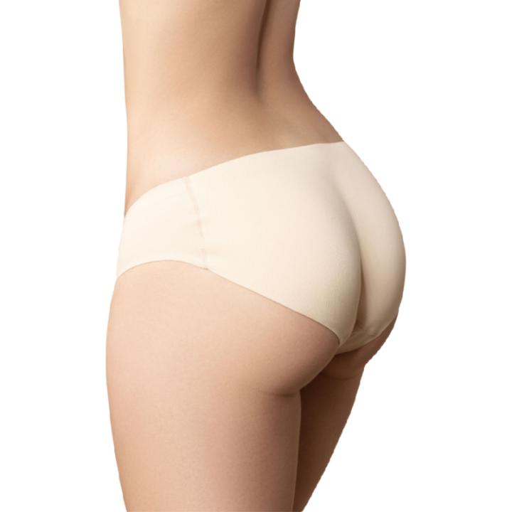 Bye-Bra - Panties Bajos Con Relleno Nalgas Talla m