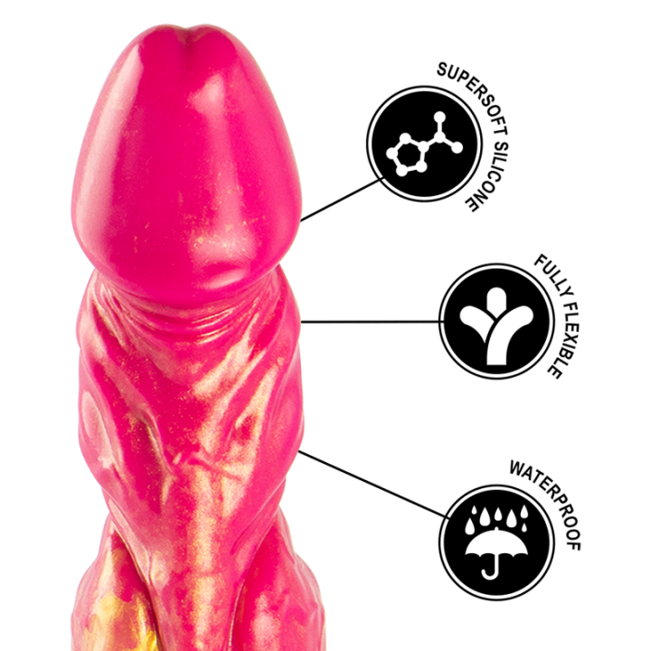 Epic - Mitologiczny Ogien Cerberus Dildo