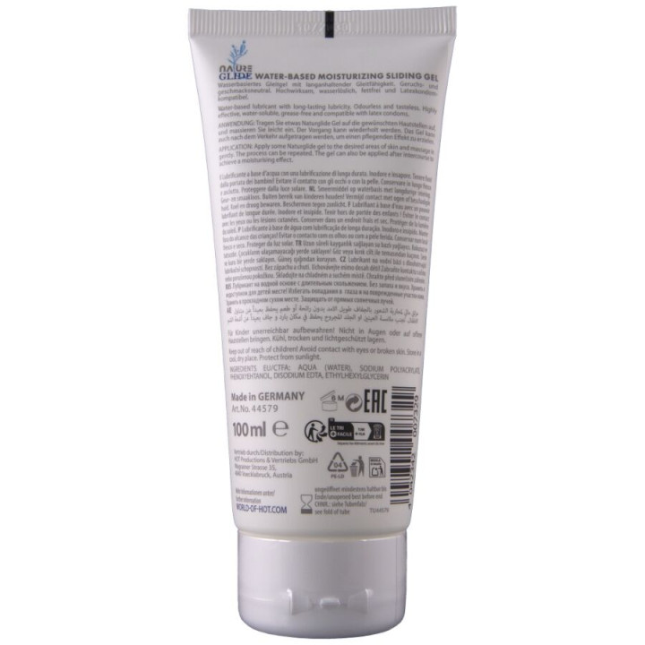 Hot - Lubrificante a Base d'Acqua Nature Glide 100ml