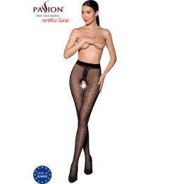 Passion - Tiopen 018 Collant Noir 1/2 20 Den
