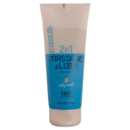 Hot - Massage & Glide Gel 2in1 Tocco Setoso 200 ml