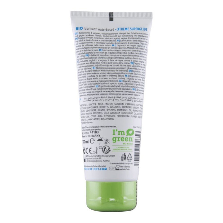 Hot - Bio Lubrykant na Bazie Wody Xtreme 100 ml