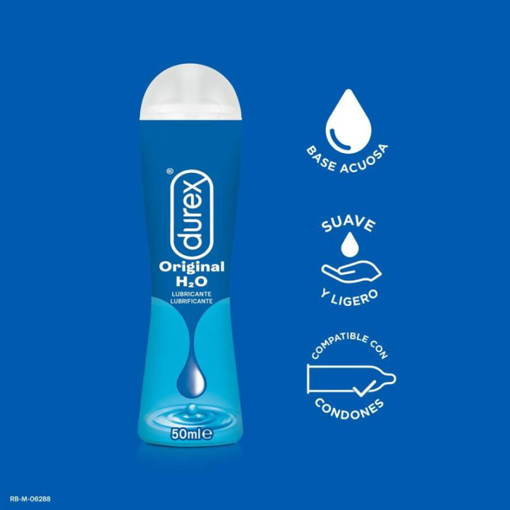 Durex - Lubrifiant H2o Naturel Durex Play 50 ml