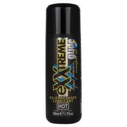 Hot - Exxtreme Glide Lubrificante a Base di Silicone + Olio Comfort a+ 50 ml