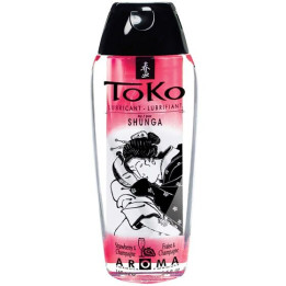 Shunga - Arôme Lubrifiant Fraise et Champagne Toko