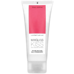 Mixgliss - Wasserbasiertes Schmiermittel Erdbeergeschmack 70 ml
