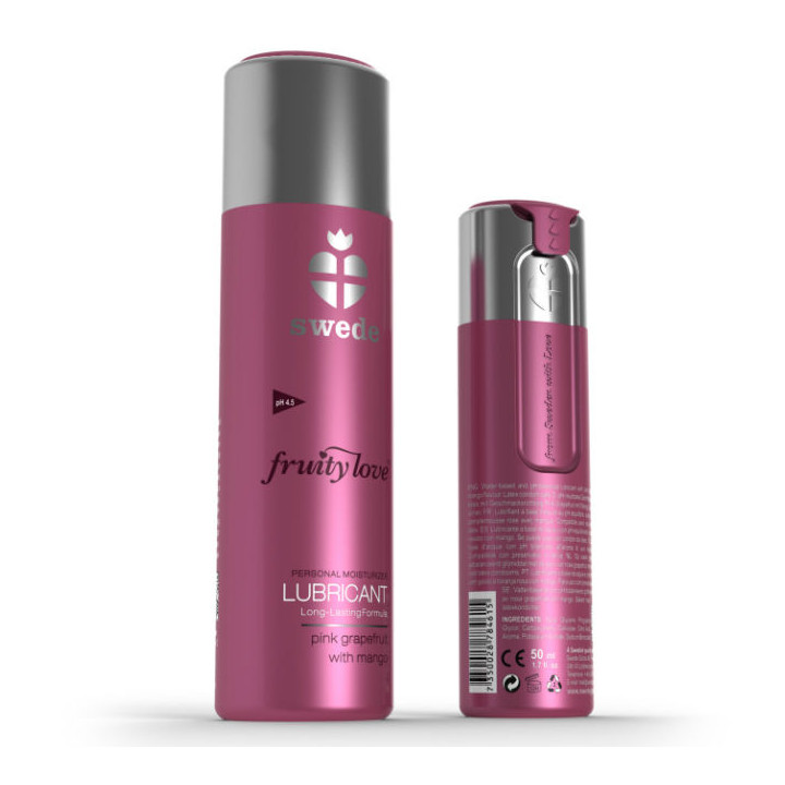 Swede - Fruity Love Lubrificante Pompelmo Rosa Con Mango 100 ml
