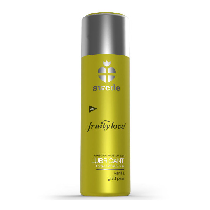 Swede - Fruity Love Lubrifiant Vanille or Poire 50 ml