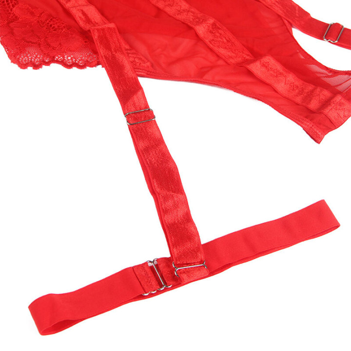 Subblime - Teddy Com Ala Liga Detalhe Peito Vermelho s/m