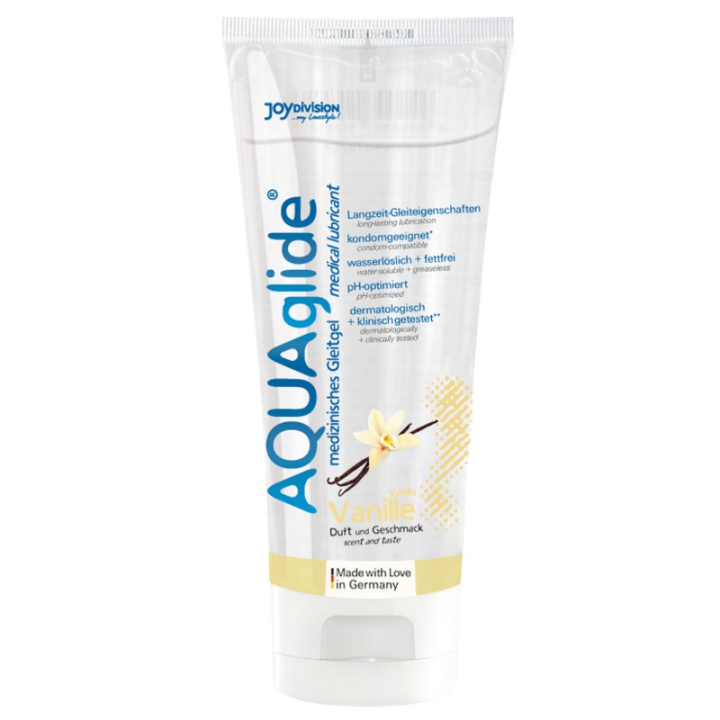 Joydivision Aquaglide - Lubrifiant a Base d''Eau Vanille 100 ml