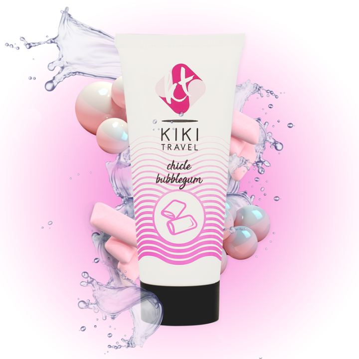 Kikí Travel - Goma de Morango Lubrificante 50 ml