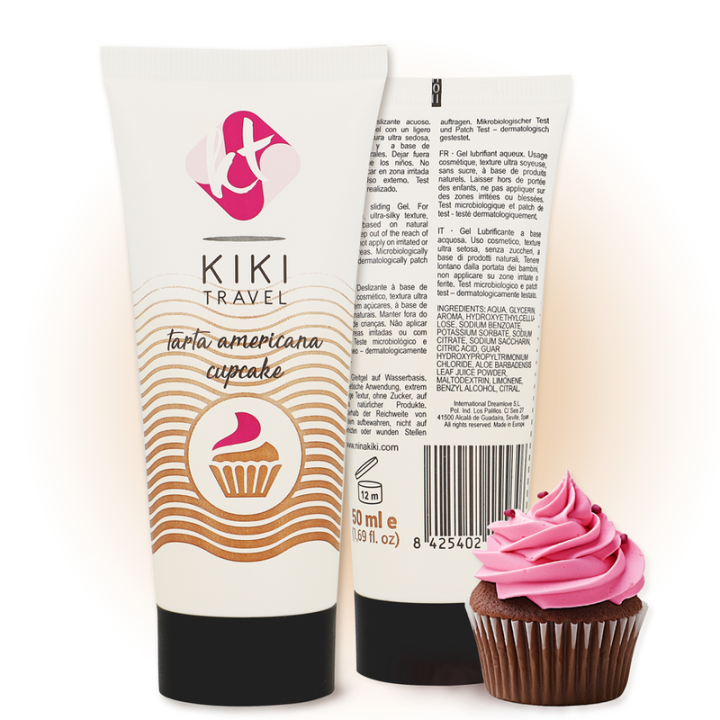 Kikí Travel - Cupcake Lubrificante 50 ml