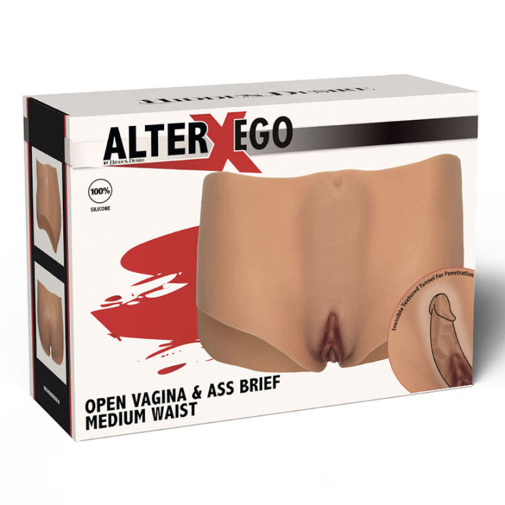Desiderio Nascosto - Alter Ego Aperto Vagina e Culo Slip Vita Media Carne