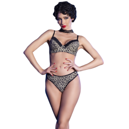 Chilirose - cr 4727 Bikini 2 Stück Wildcat m