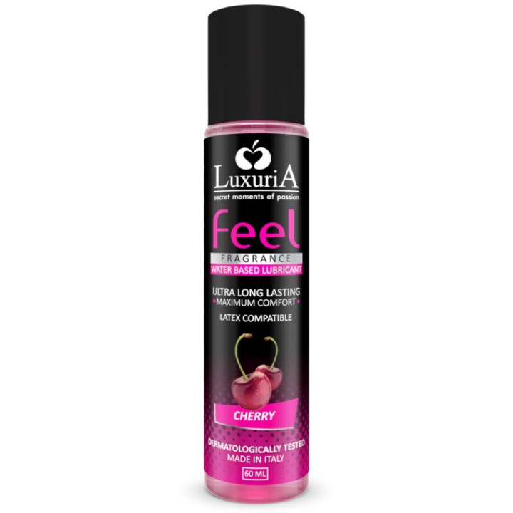 Intimateline - Luxuria Feel Lubricante Base Agua Cereza 60 ml