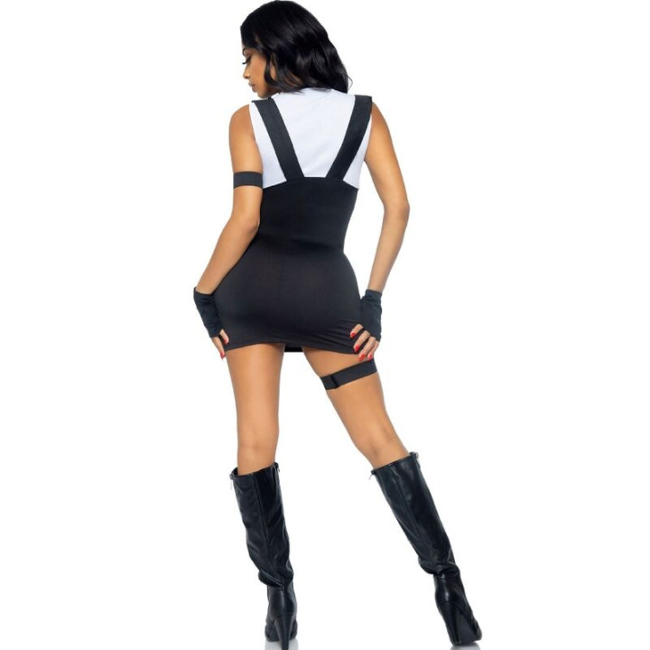 Leg Avenue - Kostium Sexy Swat Oficjalny Czarny s/m