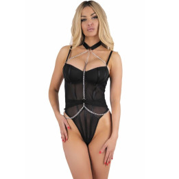 Livco Corsetti Fashion - Rubika lc Xg079 Body Con Gargantilla Negro l