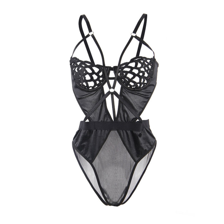 Subblime - 954055 Body Sexy en Dentelle Noir s/m