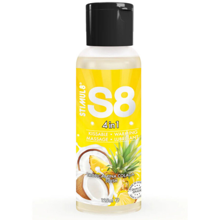 Stimul8 - s8 4 w 1 Lubrykant do Deserów Pina Colada 125 ml