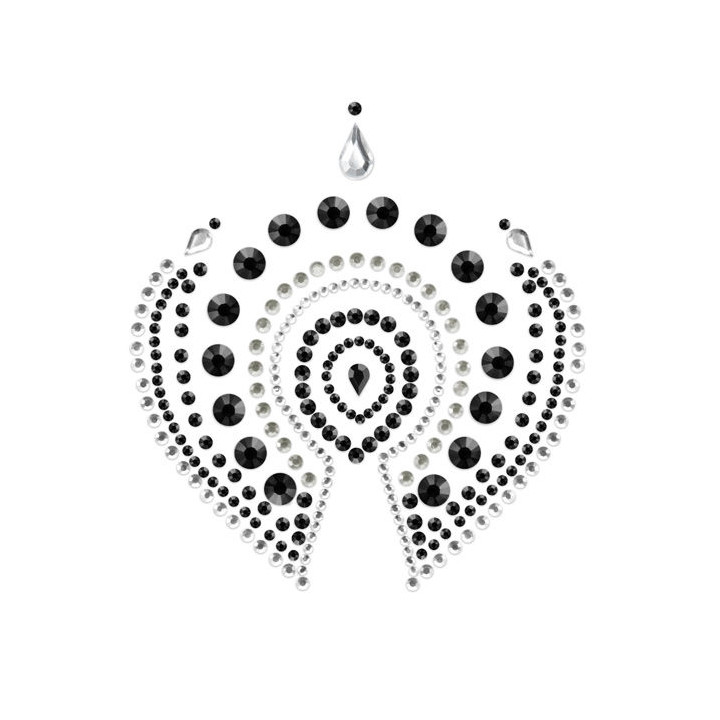 Bijoux - Indiscrets Flamboyant Negro & Plata