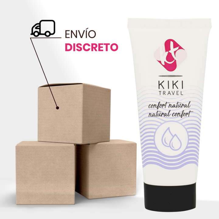 Kikí Travel - Gel Deslizante Natural Confort 50 ml