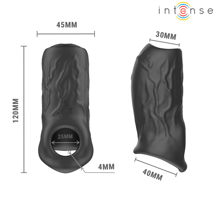 Intense - Sean Anneau Pénis Vibrant et Réglable Modèle 13