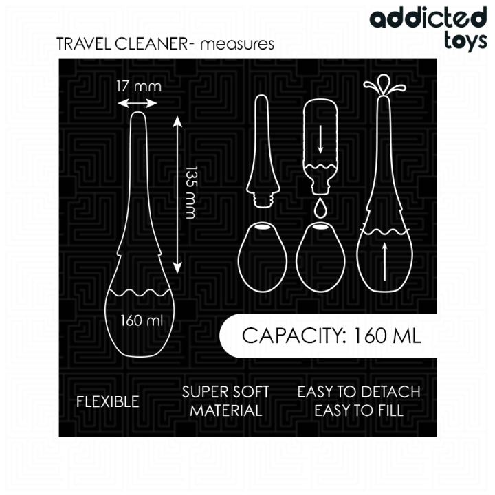 Addicted Toys - Reisereiniger Modell 3