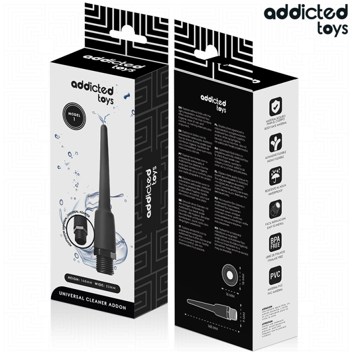 Addicted Toys - Czyszczenie Odbytu z Uniwersalnym Adapterem Model 1