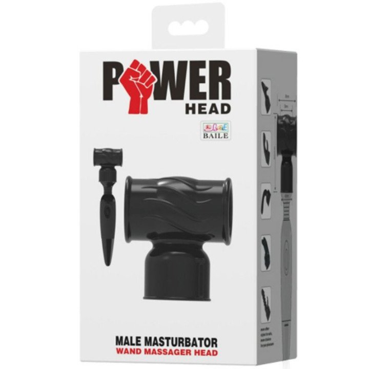 Baile - Cabea Intercambivel Power Head Para Massageador Masculino
