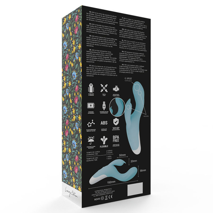 Mia - Dresde Vibrator Blue Turquoise