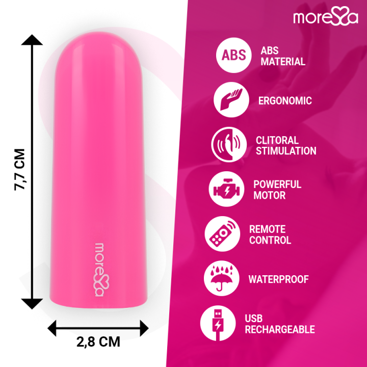 Moressa - Telecomando Vibratore Nix Rosa