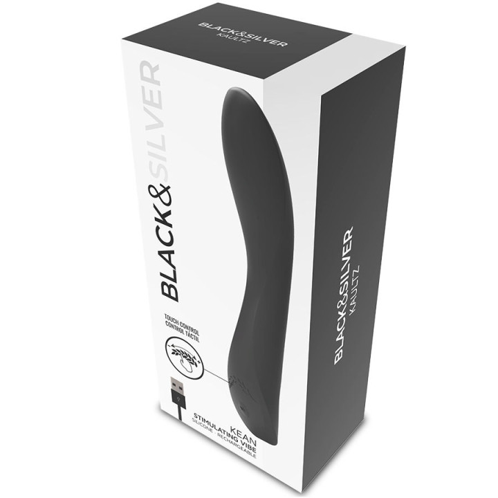Black&Silver - Commande Tactile du Vibrateur Kean