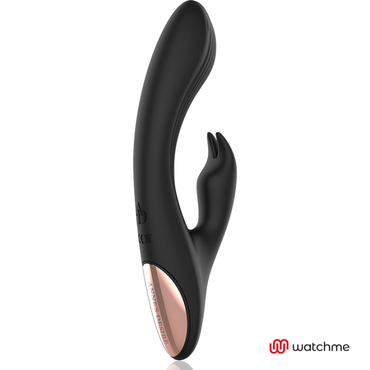Anne's Desire - Rabbit Tecnologia de Controle Remoto Watchme Preto/Ouro