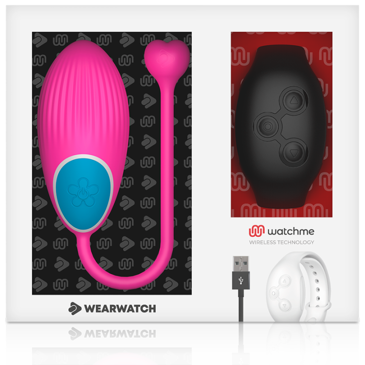 Wearwatch - Tecnologia Watchme Controle Remoto Ovo Fúcsia / Jato