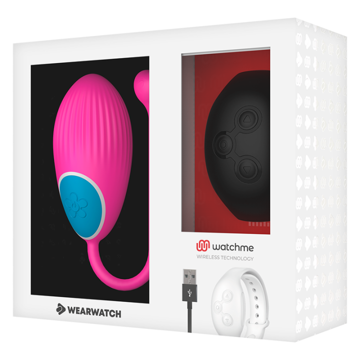 Wearwatch - Tecnologia Watchme Controle Remoto Ovo Fúcsia / Jato