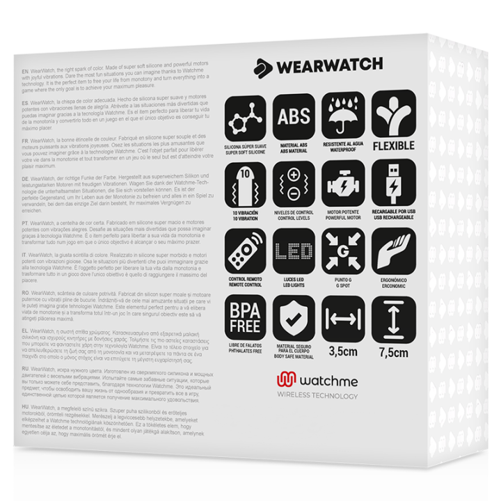 Wearwatch - Tecnologia Watchme Controle Remoto Ovo Fúcsia / Rosa