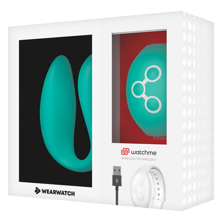 Wearwatch - Vibrador Dual Technology Watchme Light Green