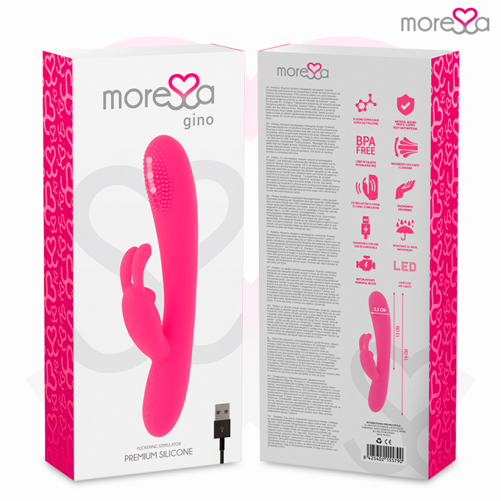 Moressa - Gino Premium Silicone Ricaricabile
